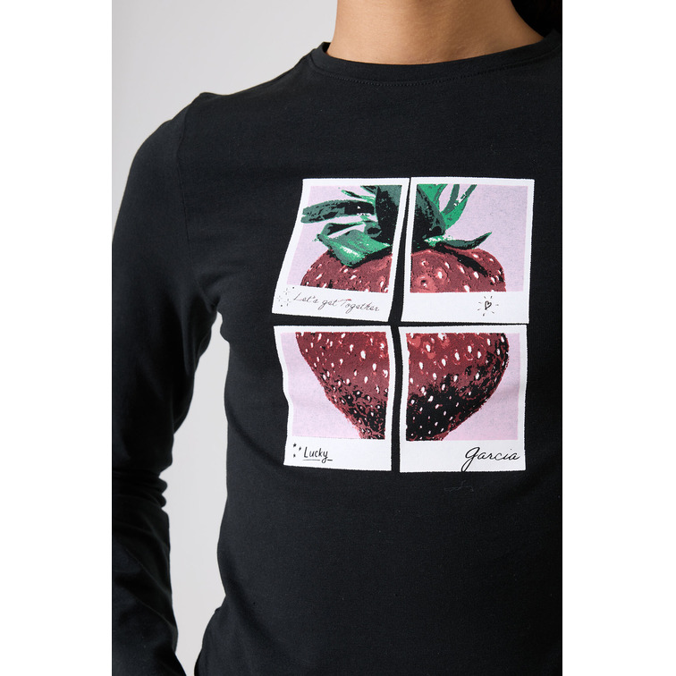 t-shirt fille  garcia jeans i52605_girls t-shirt ls