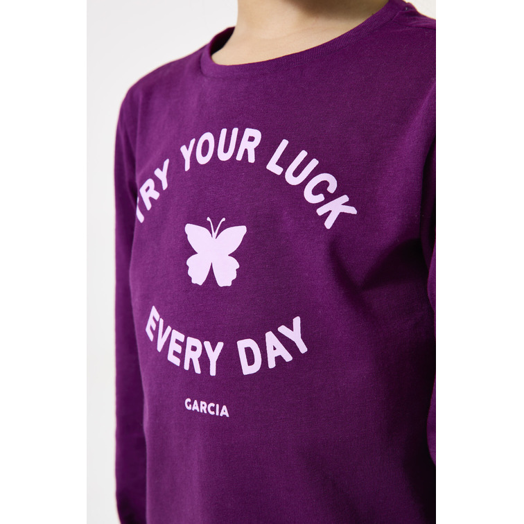 t-shirt fille  garcia jeans i54601_girls t-shirt ls