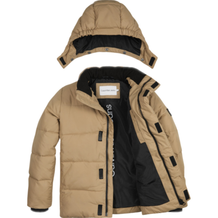 cazadora garçon  ck essential puffer jacket