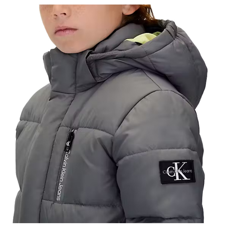 cazadora garçon  calvin klein essential puffer jacket