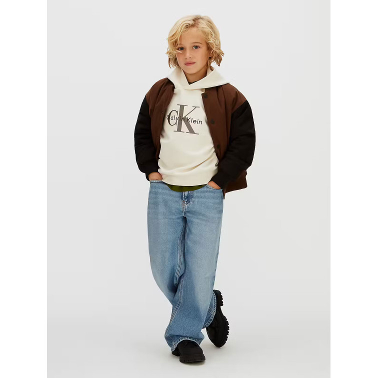 garçon b light singelogo hoodie pgb