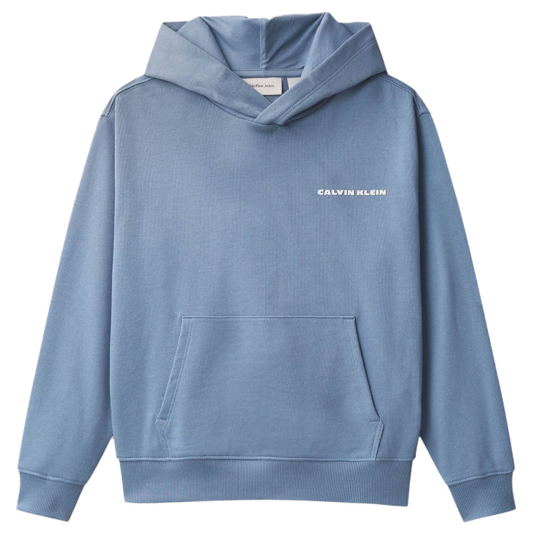 sweat-shirt garçon  calvin klein b relaxed back aw hoodie