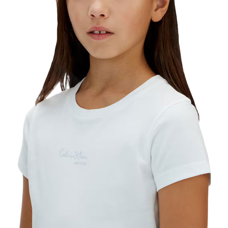 t-shirt fille  calvin klein g signature aw s/s t-shirt