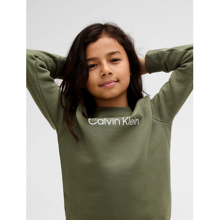 sweat-shirt   calvin klein inst. logo regular cn