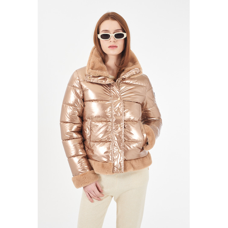 manteau femme  yes zee gubbino donna trapuntato con i