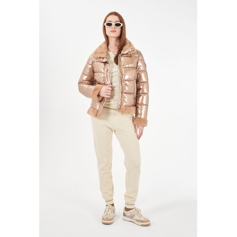manteau femme  yes zee gubbino donna trapuntato con i