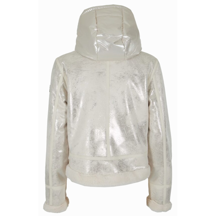 manteau femme  yes zee gubbino donna laminato con cap