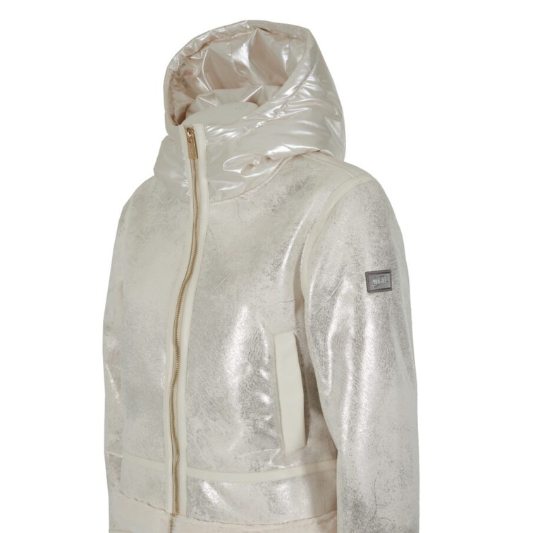 manteau femme  yes zee gubbino donna laminato con cap