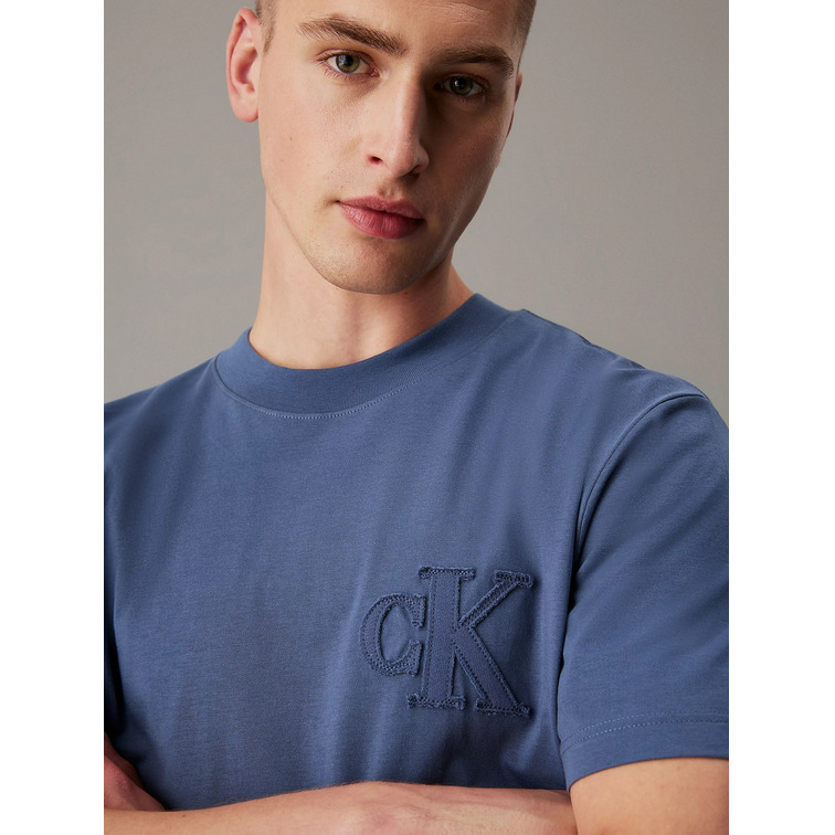 t-shirt homme  calvin klein ck applique tee