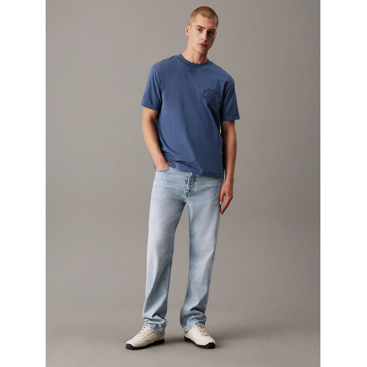 t-shirt homme  calvin klein ck applique tee