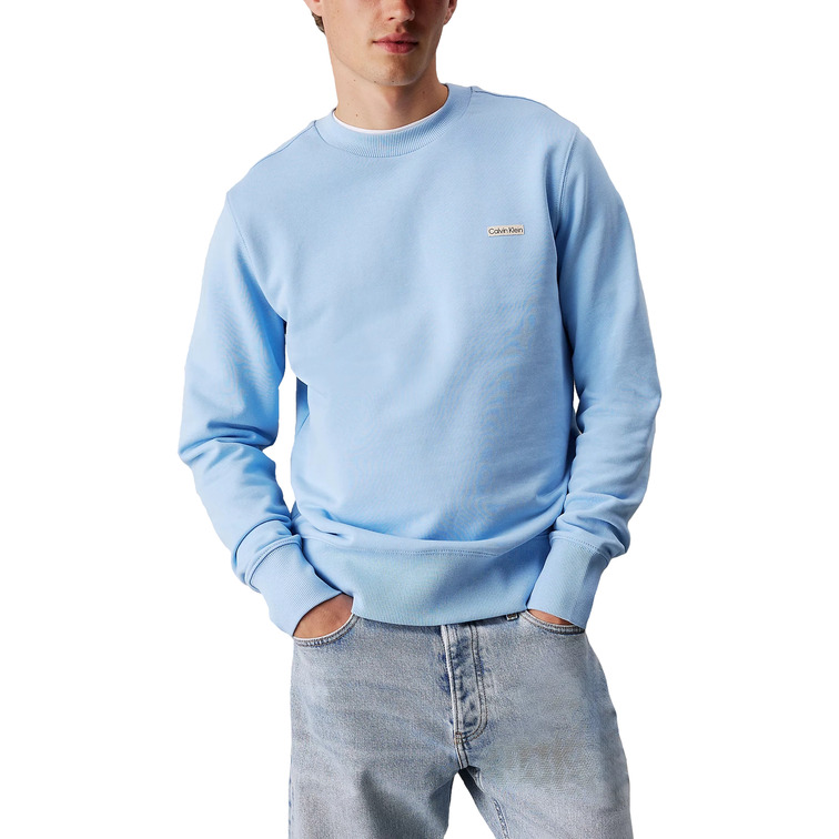 sweat-shirt homme  calvin klein calvin klein label crew neck