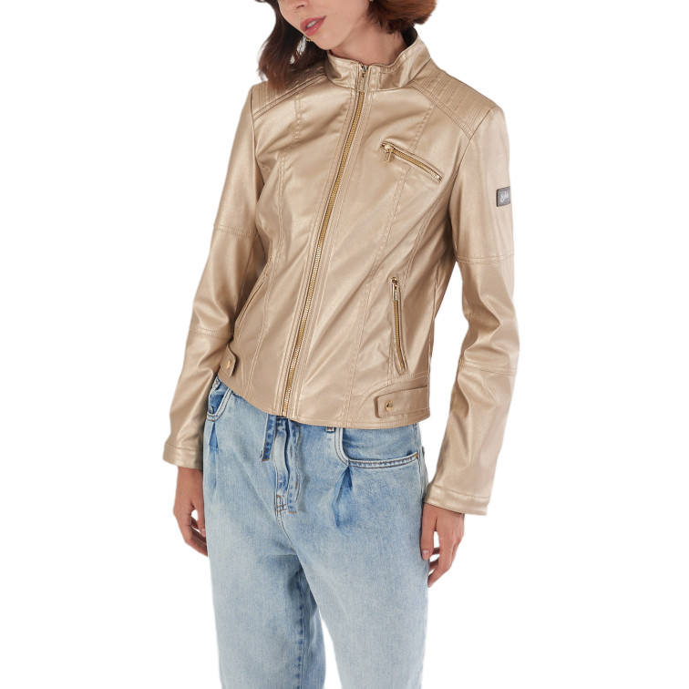 manteau femme  yes zee giubbino donna tipo motociclis