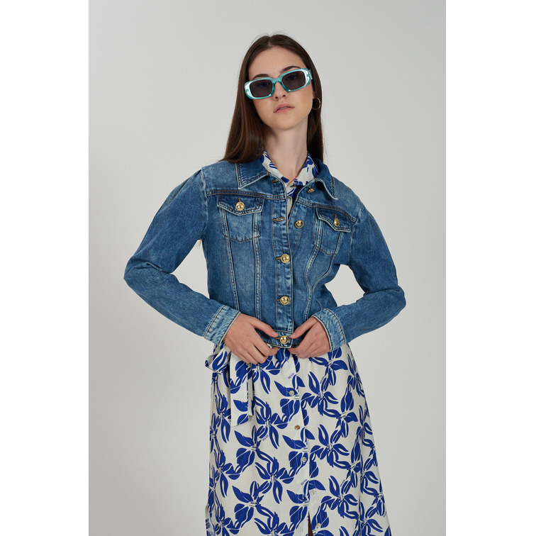 manteau femme  yes zee giubbino donna in jeans