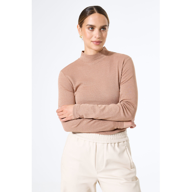 t-shirt femme  garcia jeans j50013_ladies t-shirt ls