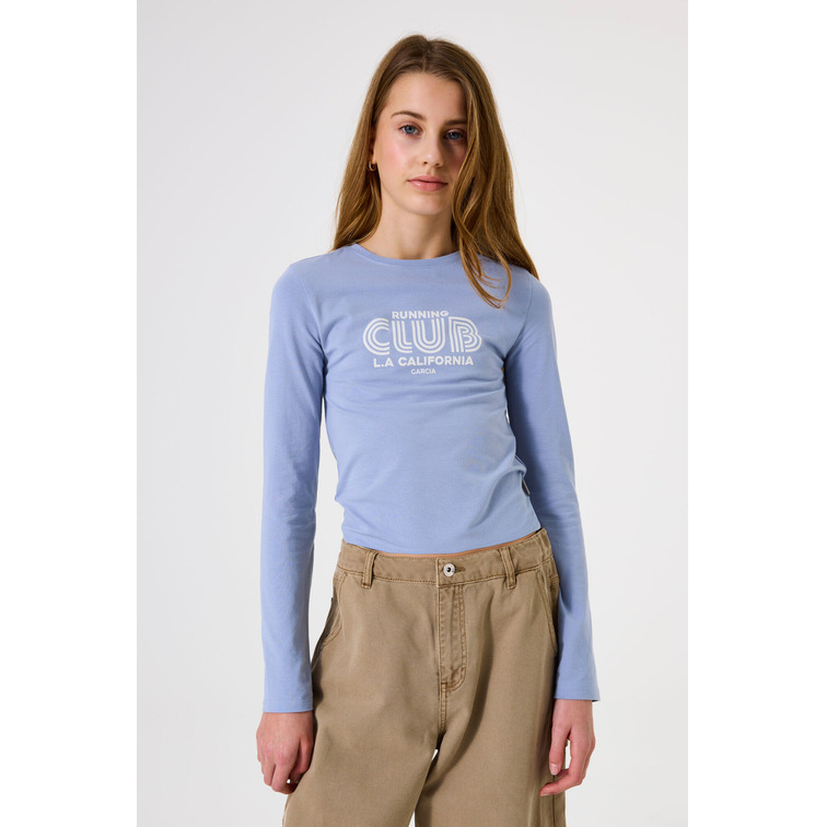 t-shirt fille  garcia jeans j52401_girls t-shirt ls