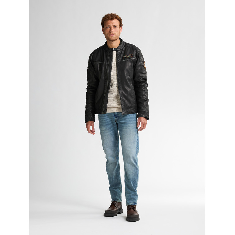 cazadora homme  petrol industries men jacket pu