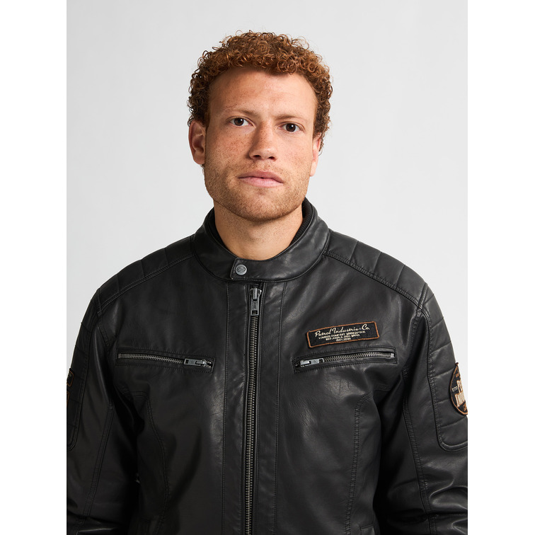cazadora homme  petrol industries men jacket pu