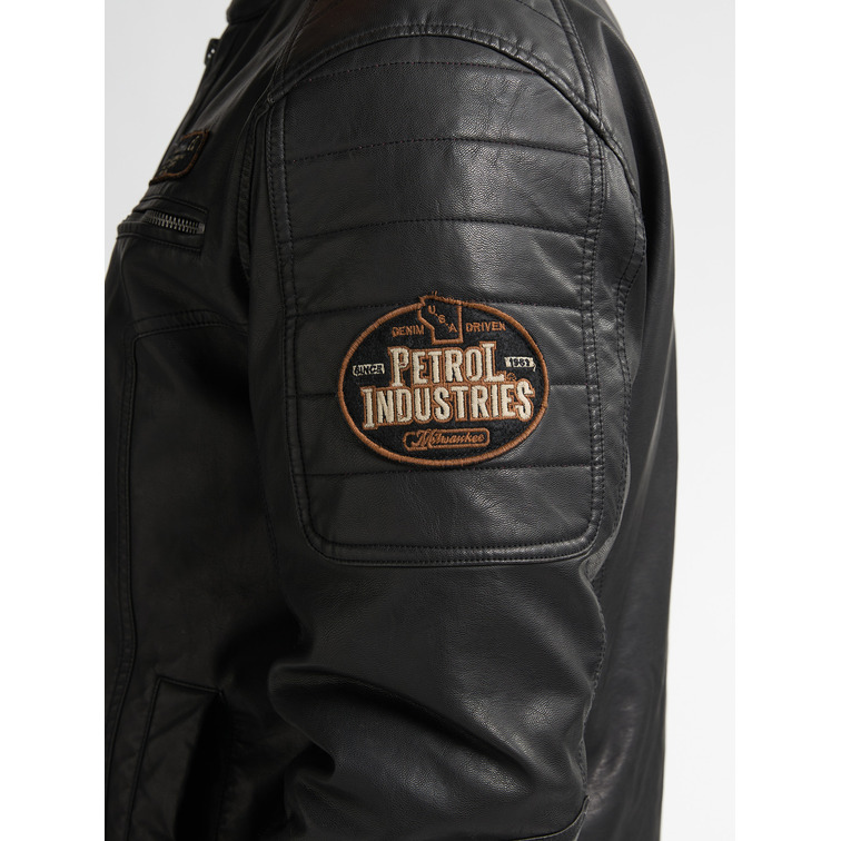 cazadora homme  petrol industries men jacket pu