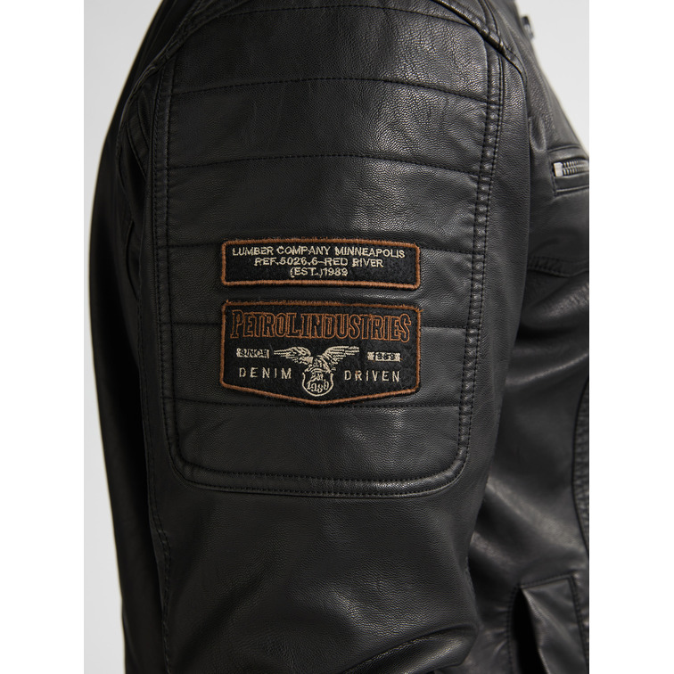 cazadora homme  petrol industries men jacket pu