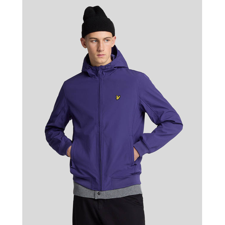 cazadora homme  lyle & scott mesh back softshell jacket