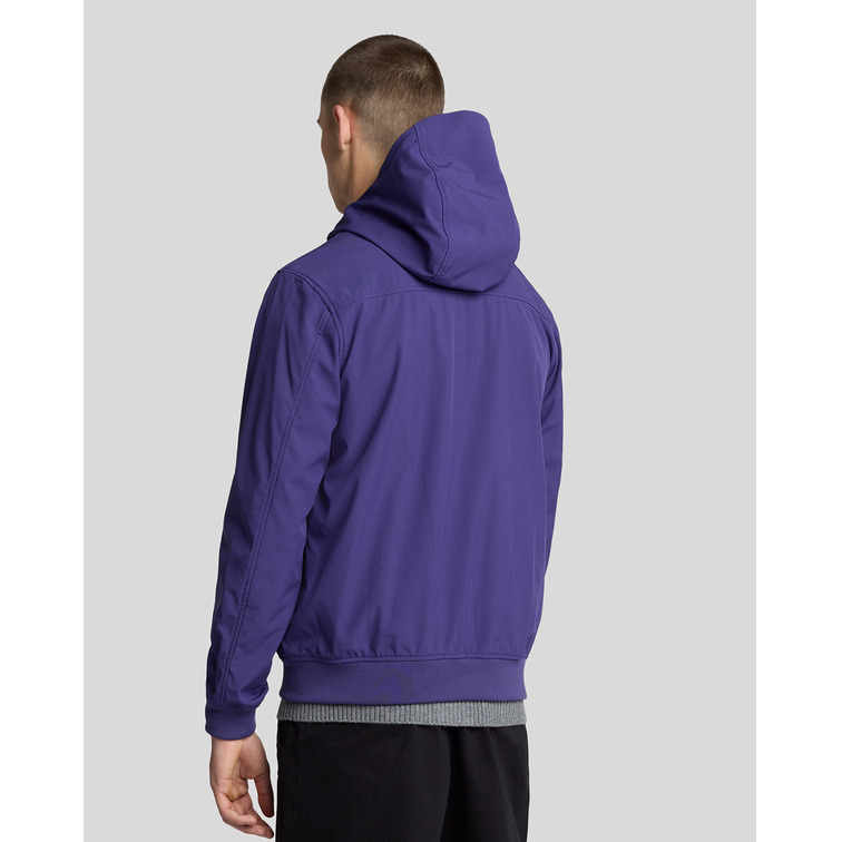 cazadora homme  lyle & scott mesh back softshell jacket