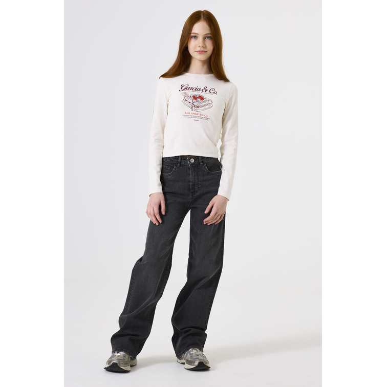 t-shirt fille  garcia jeans k52403_girls t-shirt ls