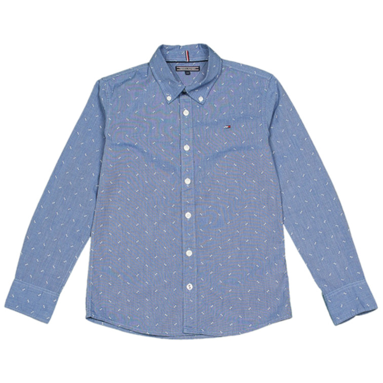 garçon ame pattern end on end shirt l 483