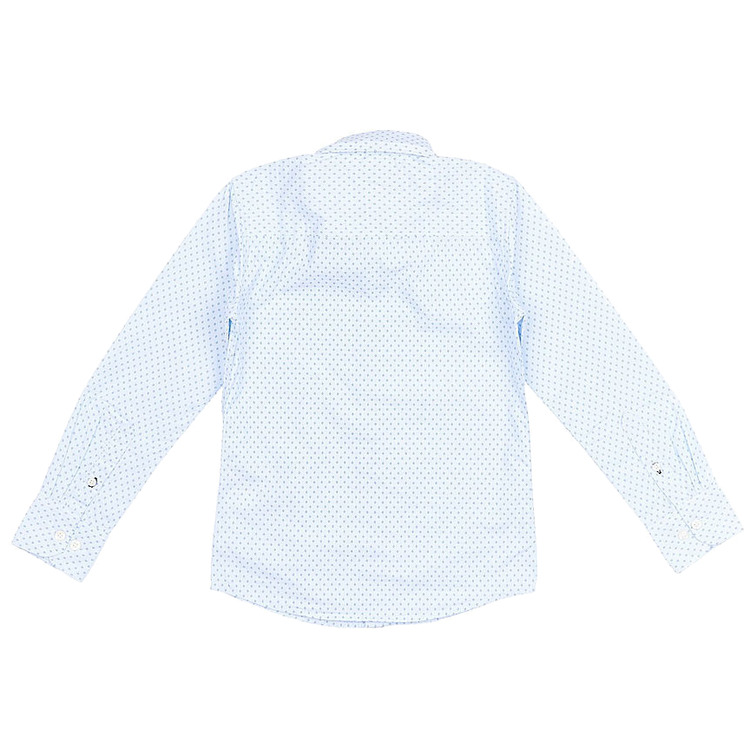 garçon ame mini pattern y/d chk shirt 474