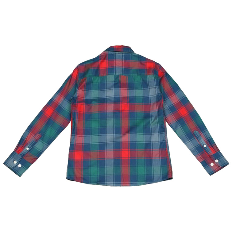 garçon multi color check shirt l/s 484