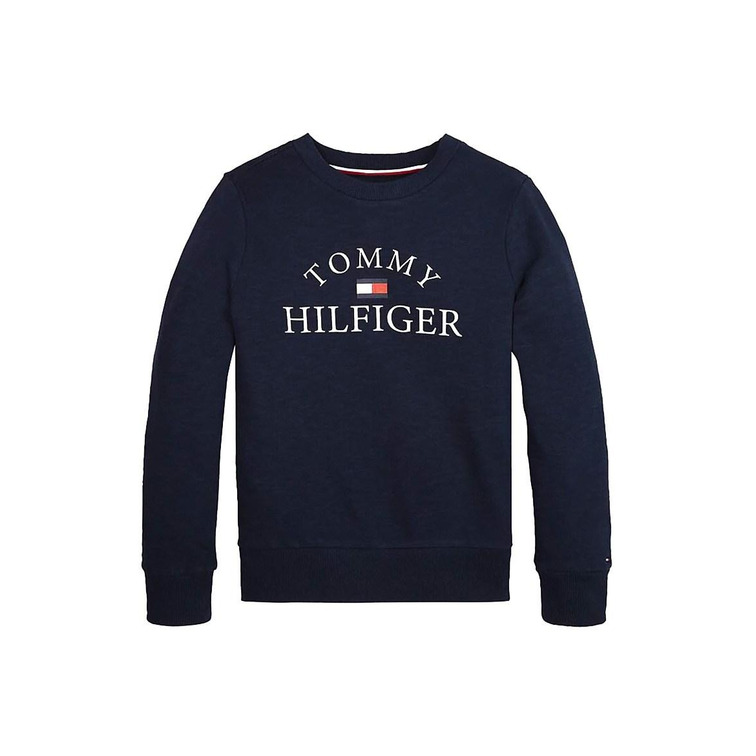 sweat-shirt garçon  tommy hilfiger essential logo sweatshirt