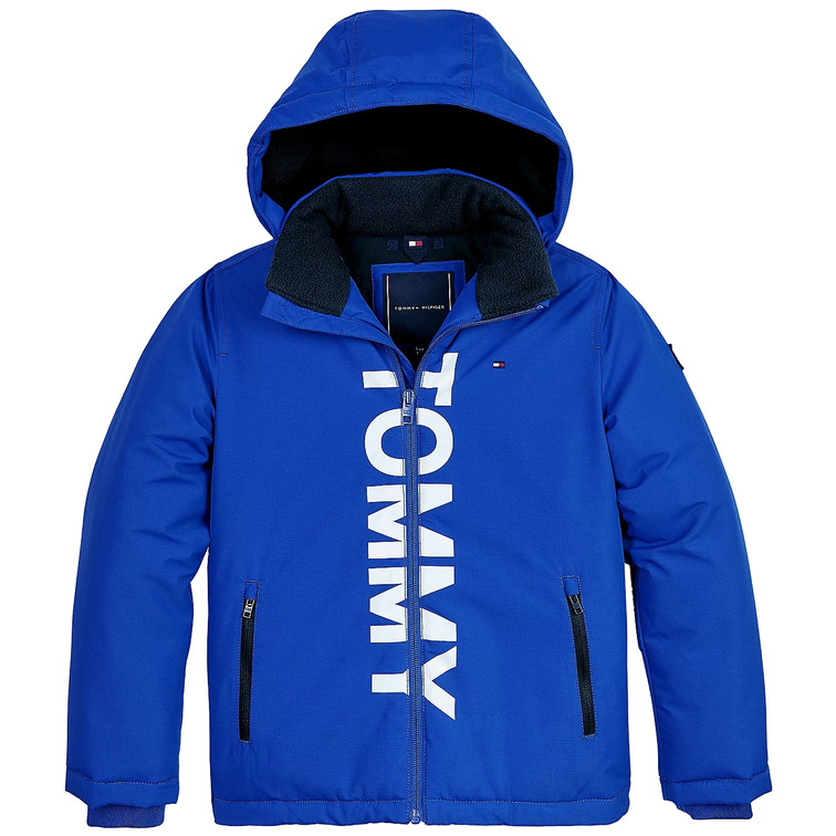 garçon padded tommy print jacket c7c