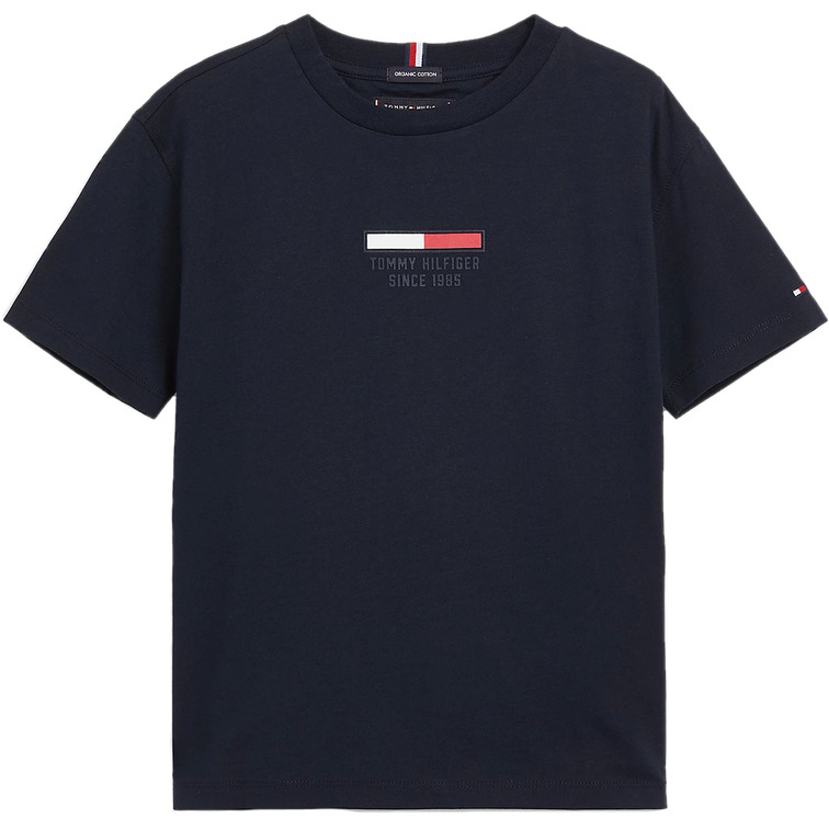 t-shirt garçon  th flag logo tee s/s