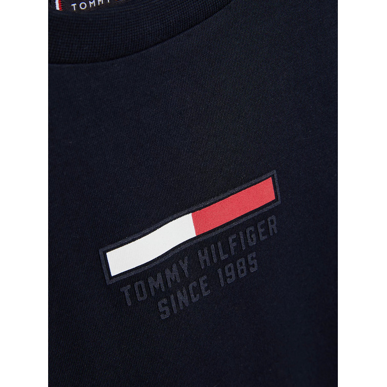 t-shirt garçon  th flag logo tee s/s