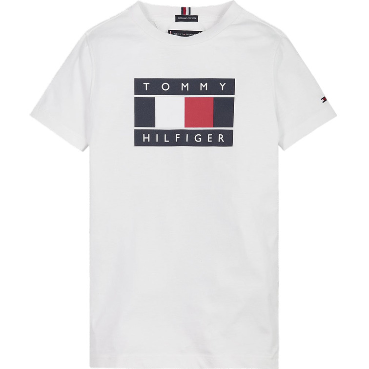 t-shirt garçon  th global stripe flag tee s/s