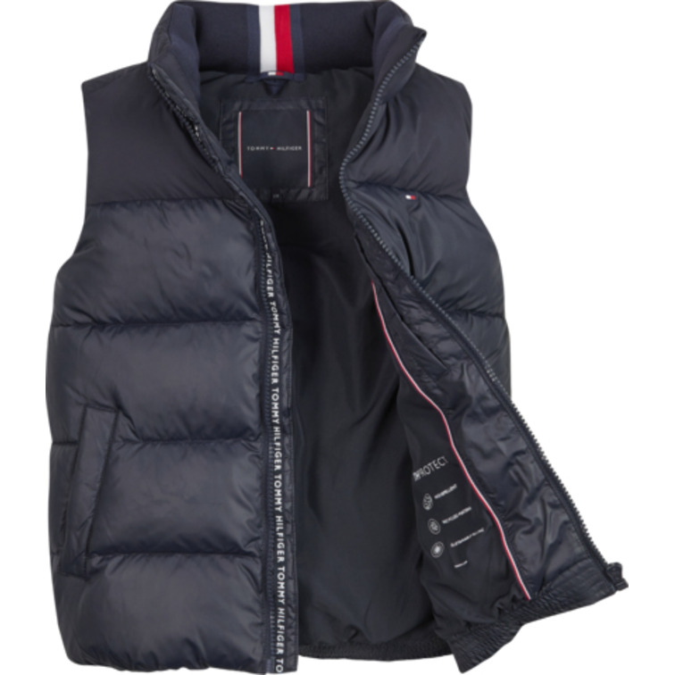 cazadora garçon  th mixed fabric vest