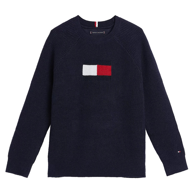 maillot garçon  th raglan flag sweater
