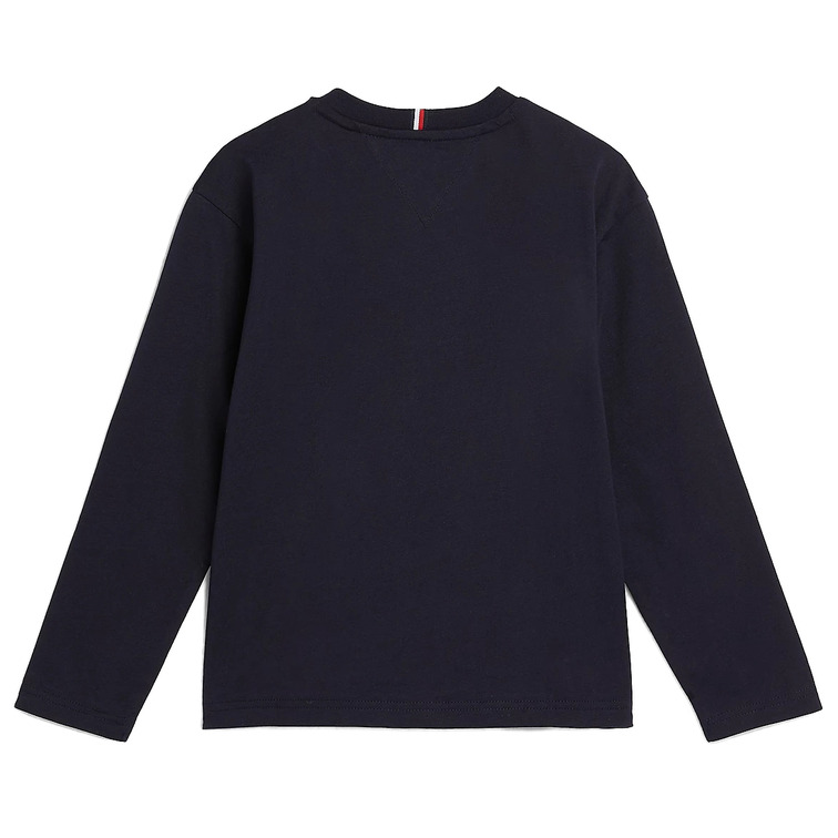 t-shirt garçon  th tommy graphic tee l/s