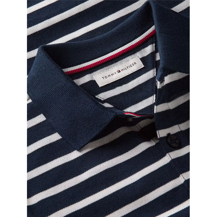 pôle garçon  tommy hilfiger flag pôle ss