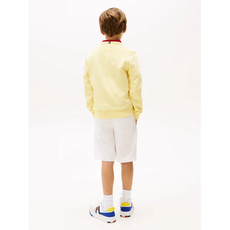 sweat-shirt garçon  tommy hilfiger tommy flag hilfiger sweatshirt