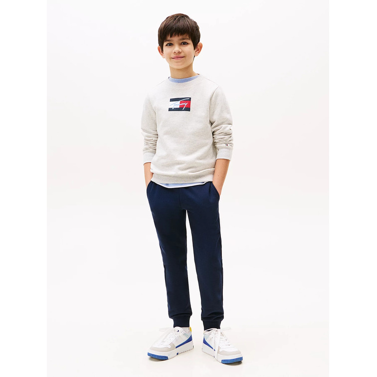 garçon tommy script flag sweatpant c1g