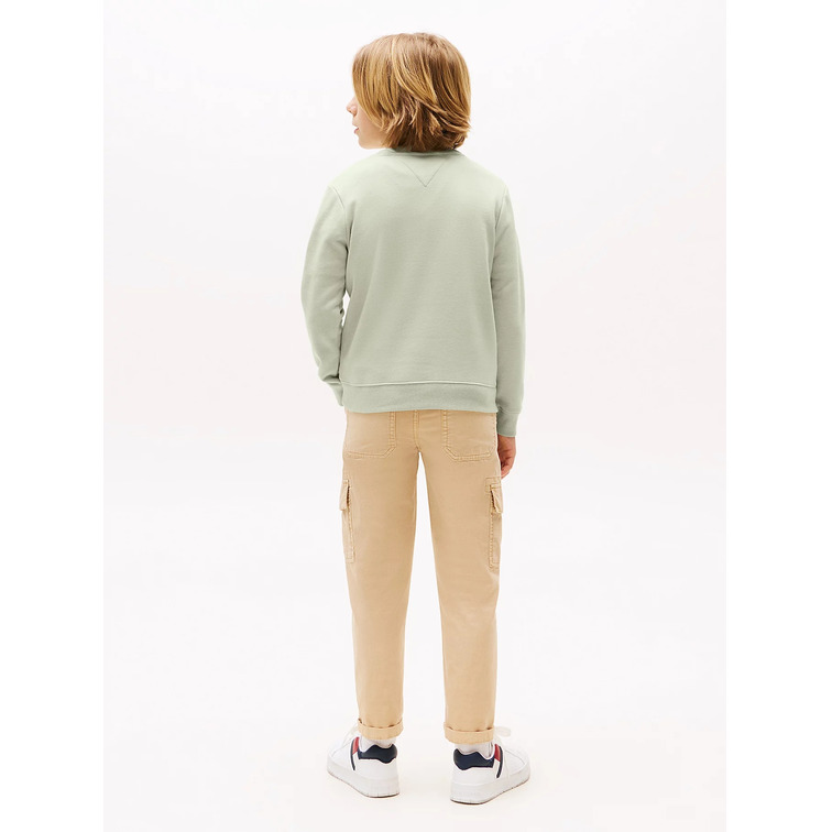 garçon tommy script flag sweatshirt m1c
