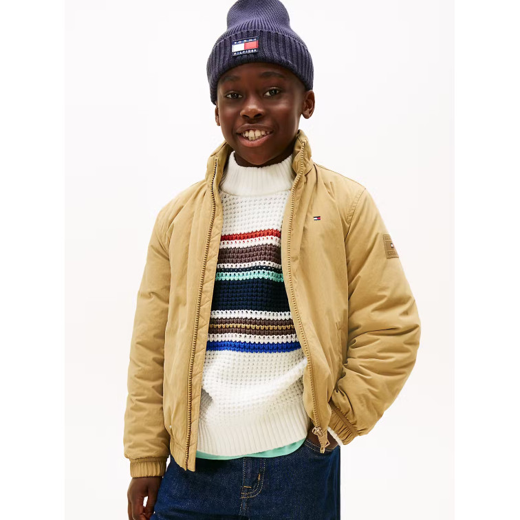 cazadora garçon  tommy hilfiger essential padded jacket