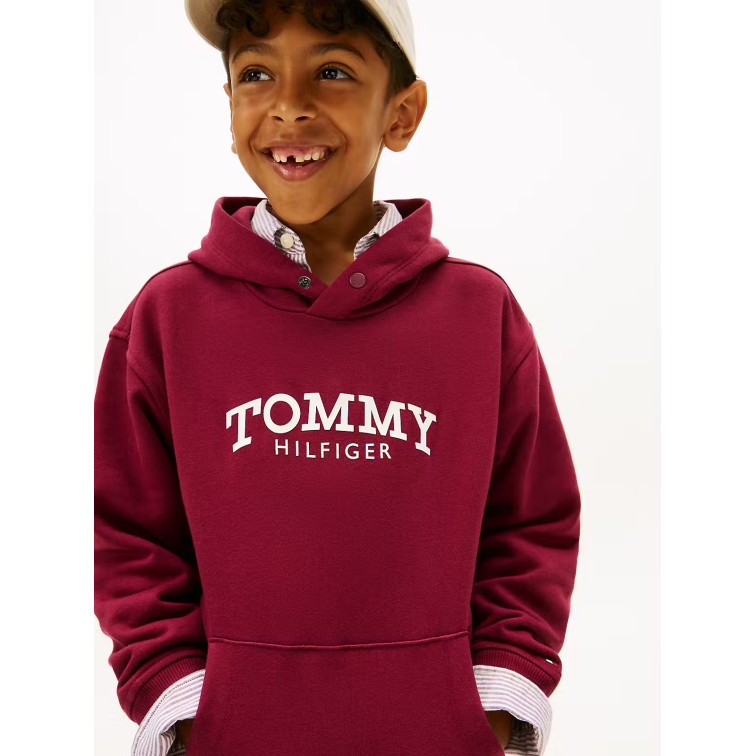 garçon singetype print hoodie vk0