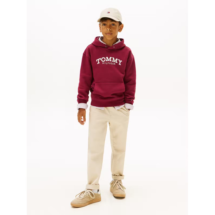 garçon singetype print hoodie vk0