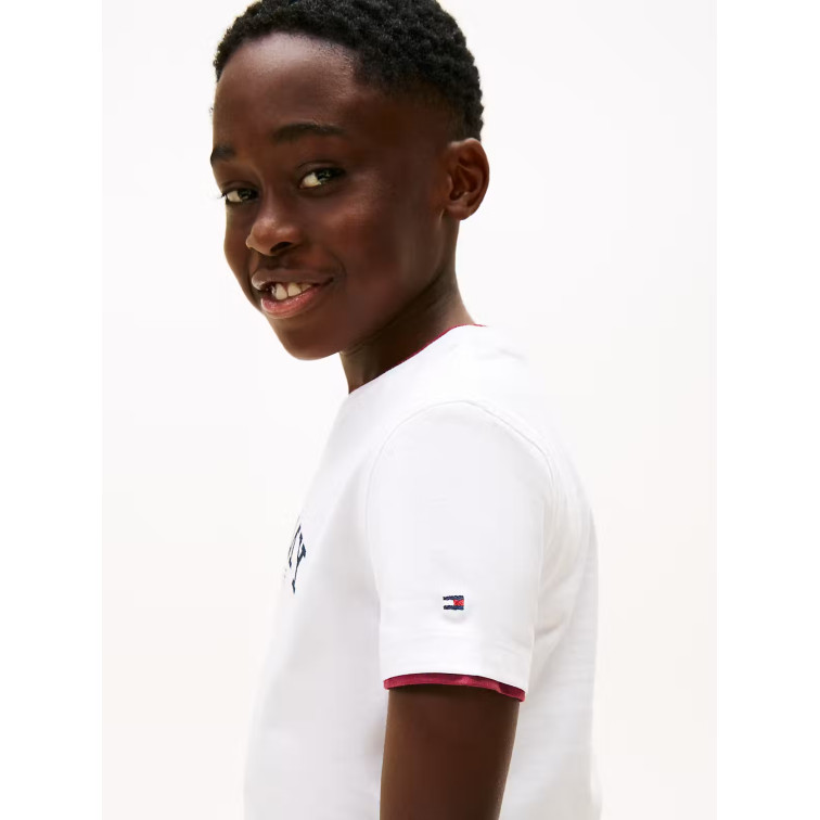 garçon singetype print graphic t-shirt ybr