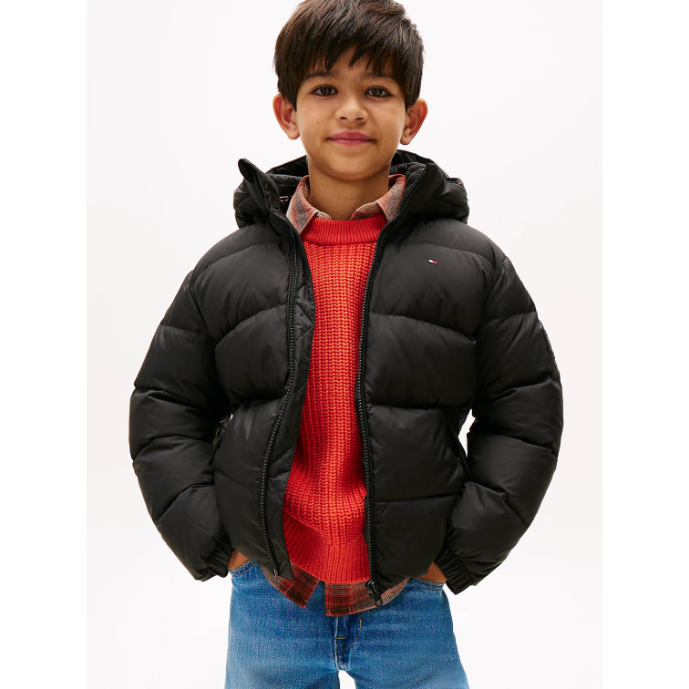 cazadora garçon  tommy hilfiger essential down jacket