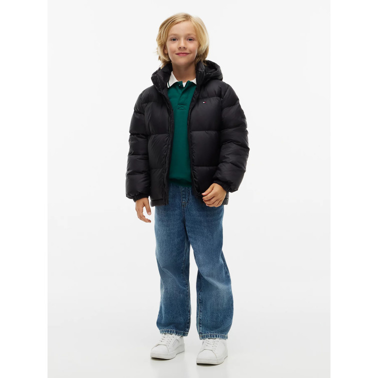 cazadora garçon  tommy hilfiger essential down jacket