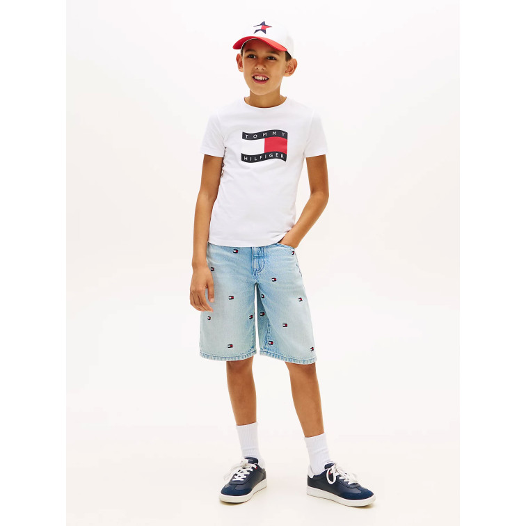 garçon wavy flag t-shirt ybr