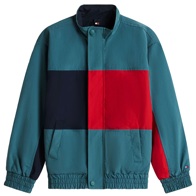 VESTE ENFANT TOMMY HILFIGER AVEC LOGO BRODÉ