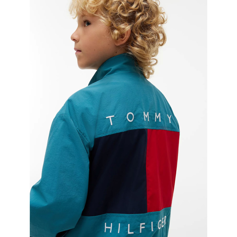 VESTE ENFANT TOMMY HILFIGER AVEC LOGO BRODÉ